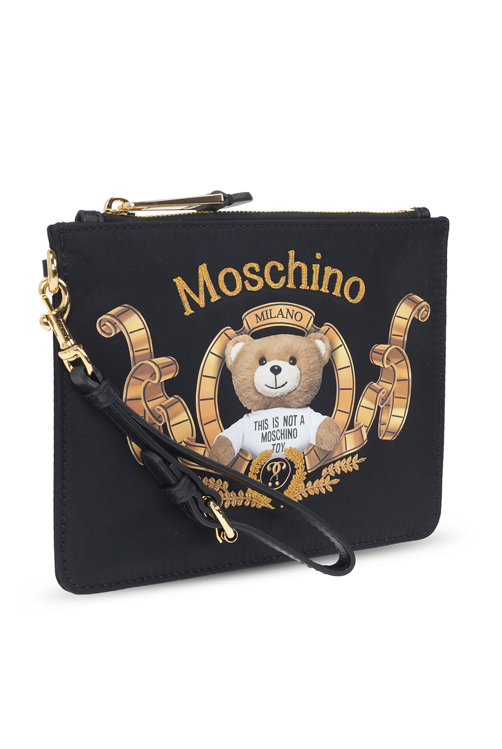 【送料&関税込】Moschino stampa Handbag Moschino Stampa' Handbag - White/Black - 34% Off | Editorialist